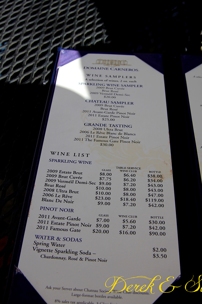 加州陽光-NAPA Valley-酒鬼的抉擇Domaine Carneros酒莊 (氣泡酒)
