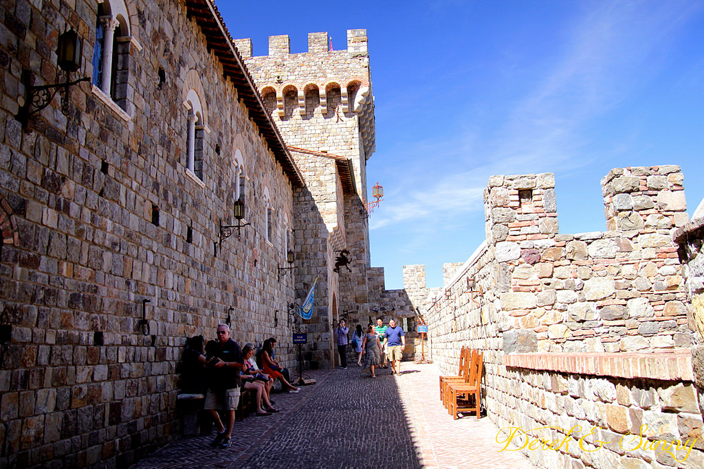 加州陽光-NAPA Valley-酒鬼的抉擇Castello di Amorosa(城堡酒莊)