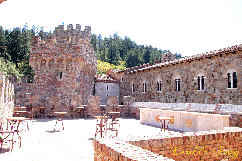 加州陽光-NAPA Valley-酒鬼的抉擇Castello di Amorosa(城堡酒莊)