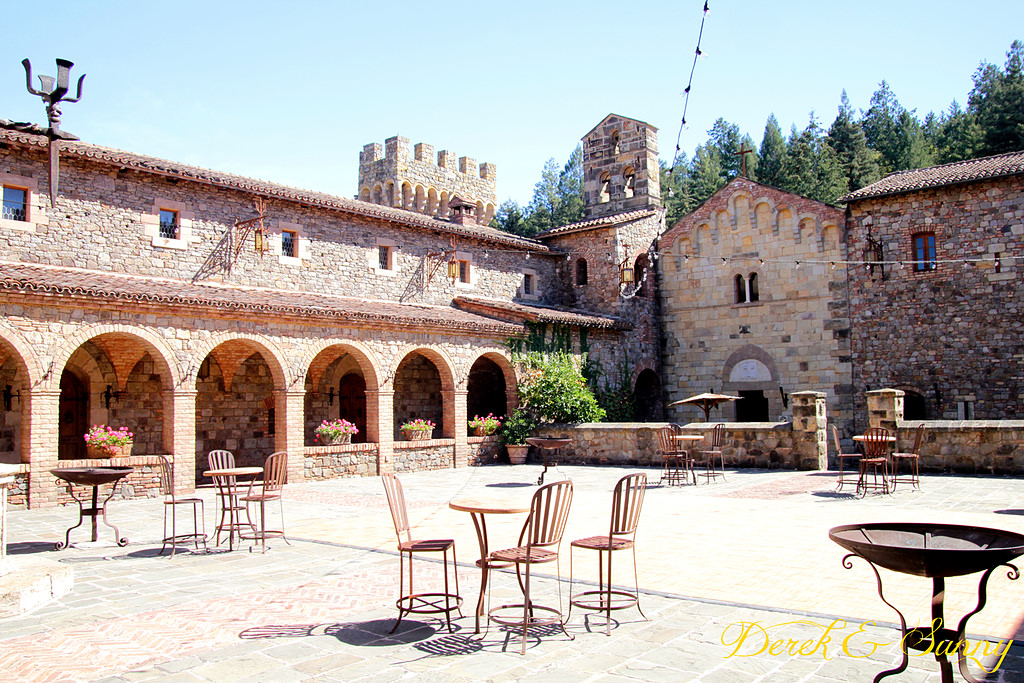 加州陽光-NAPA Valley-酒鬼的抉擇Castello di Amorosa(城堡酒莊)
