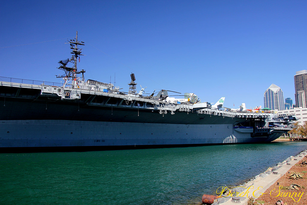 加州陽光-San Diego吃喝玩樂-中途島號航空母艦(USS Midway)