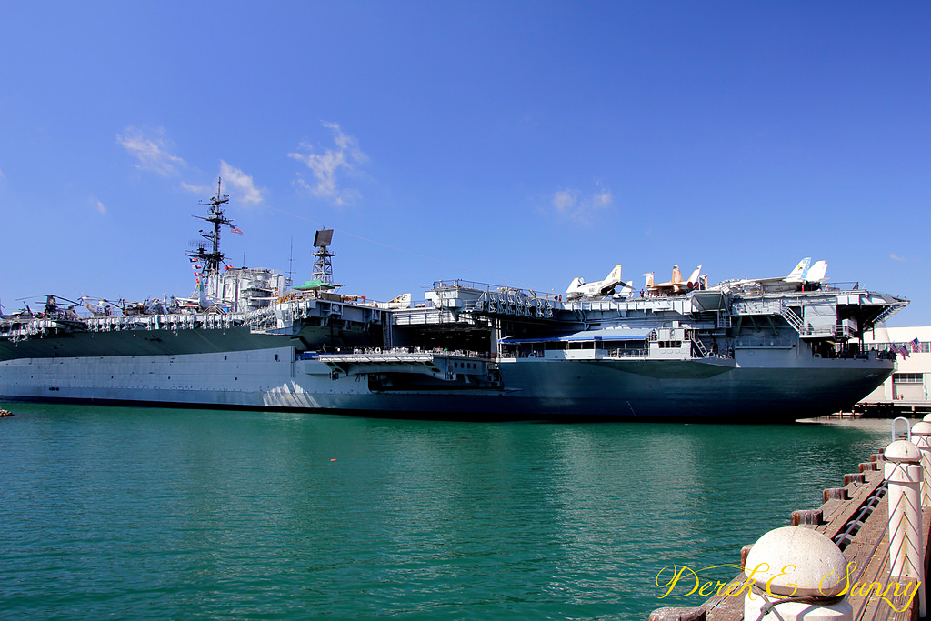 加州陽光-San Diego吃喝玩樂-中途島號航空母艦(USS Midway)