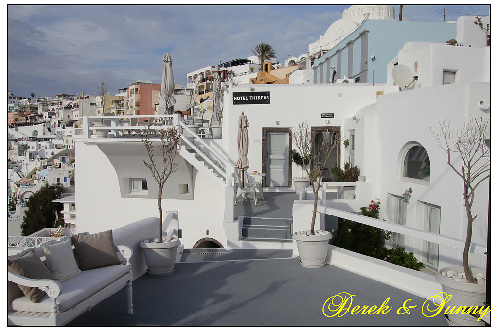 希臘愛琴海-住宿篇-Santorini Fira-Thireas Hotel