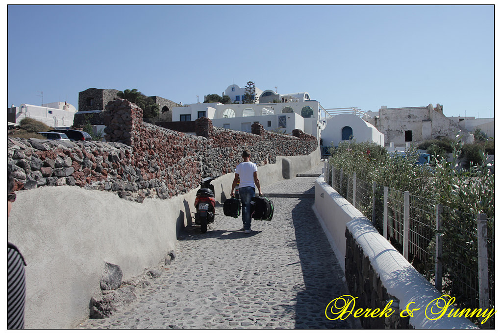 希臘愛琴海-住宿篇-Santorini Oia-Golden Sunset Villas