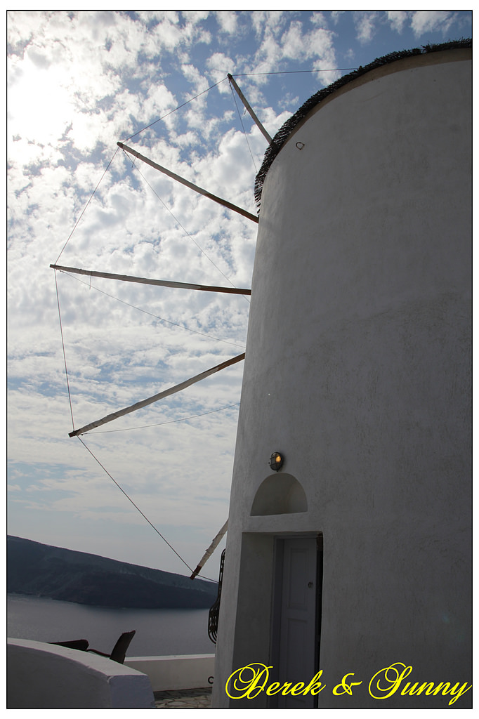 希臘愛琴海-住宿篇-Santorini Oia-Golden Sunset Villas