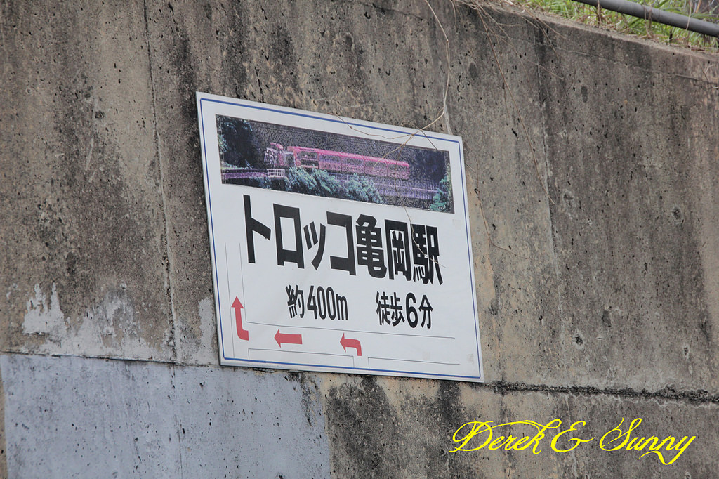 日本京阪賞櫻-櫻花篇-嵯峨野小火車