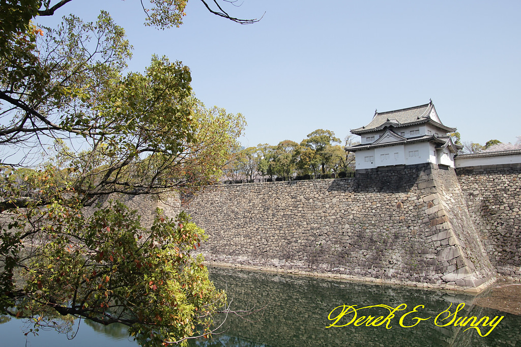 日本京阪賞櫻-櫻花篇-大阪城