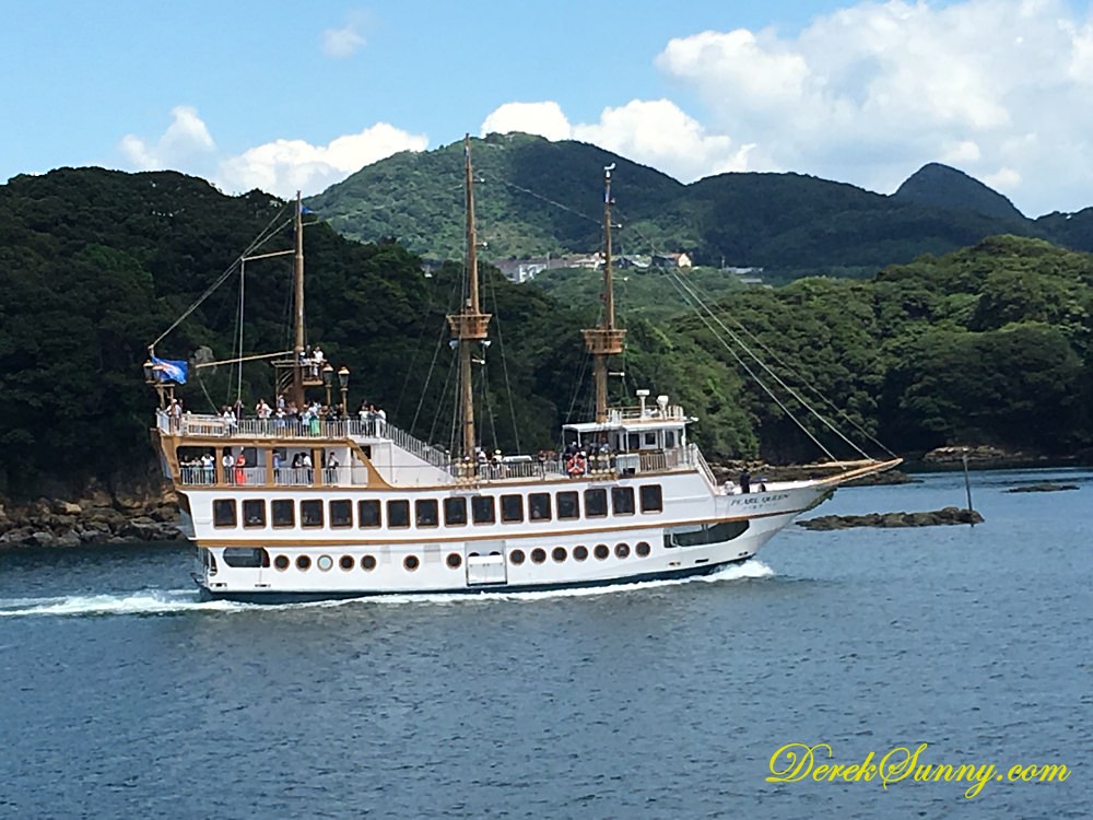 【長崎 佐世保】 九十九島遊船 | 搭未來、珍珠皇后環繞99島 - 第2張圖 99島遊船 珍珠皇后號