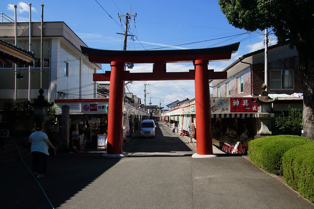 祐德稻荷神社 商店街