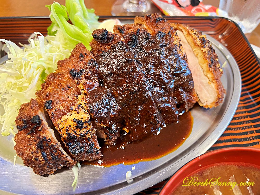 御幸亭 味噌炸豬排定食