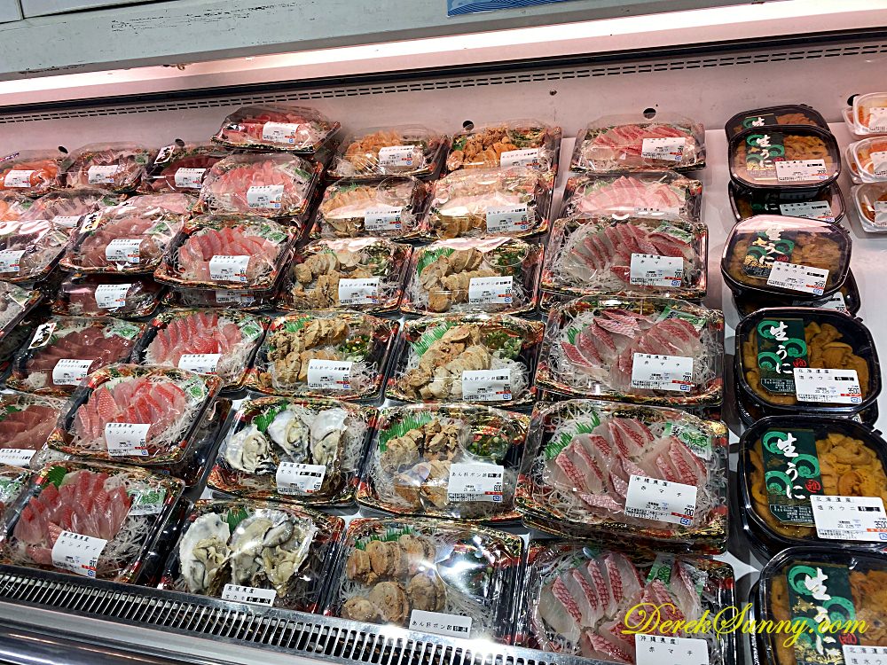 糸満漁市場 生魚片 握壽司