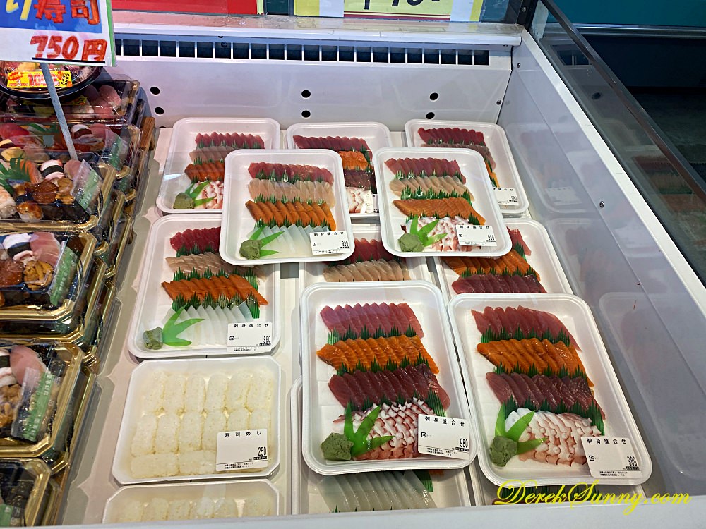 糸満漁市場 生魚片 握壽司