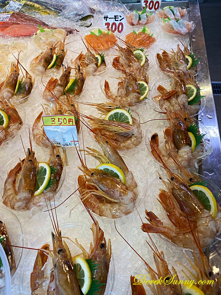 糸満漁市場 生魚片 握壽司