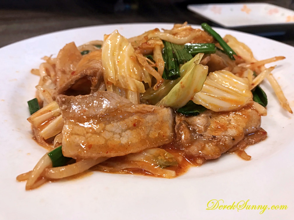 お食事処やまちゃん 泡菜豬肉套餐