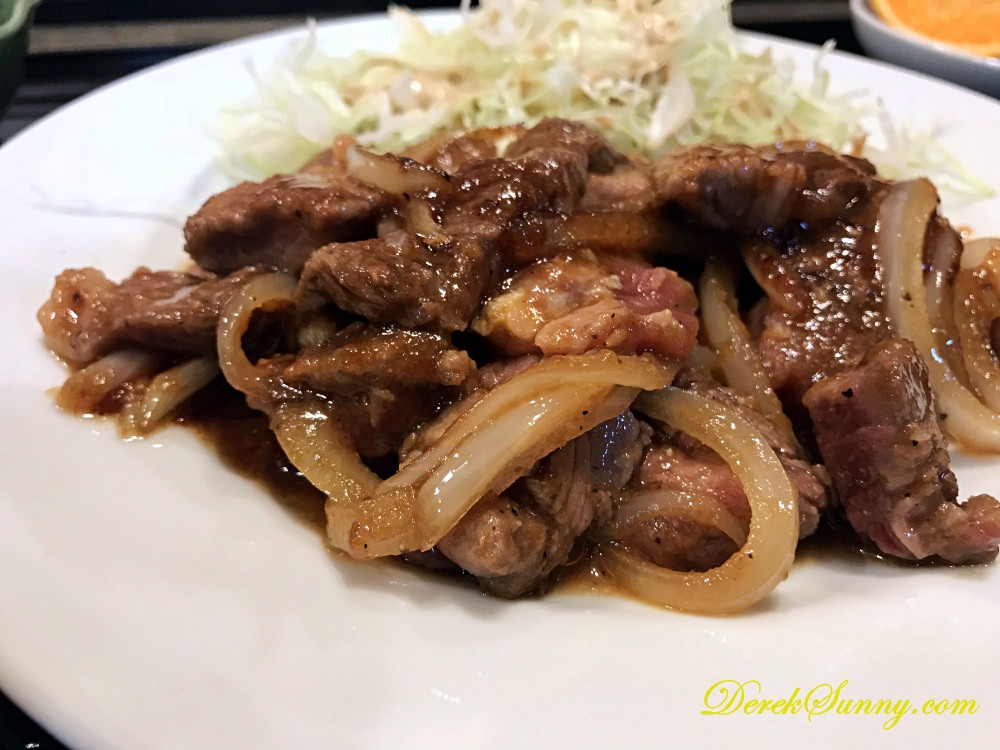 お食事処やまちゃん 黑胡椒牛肉