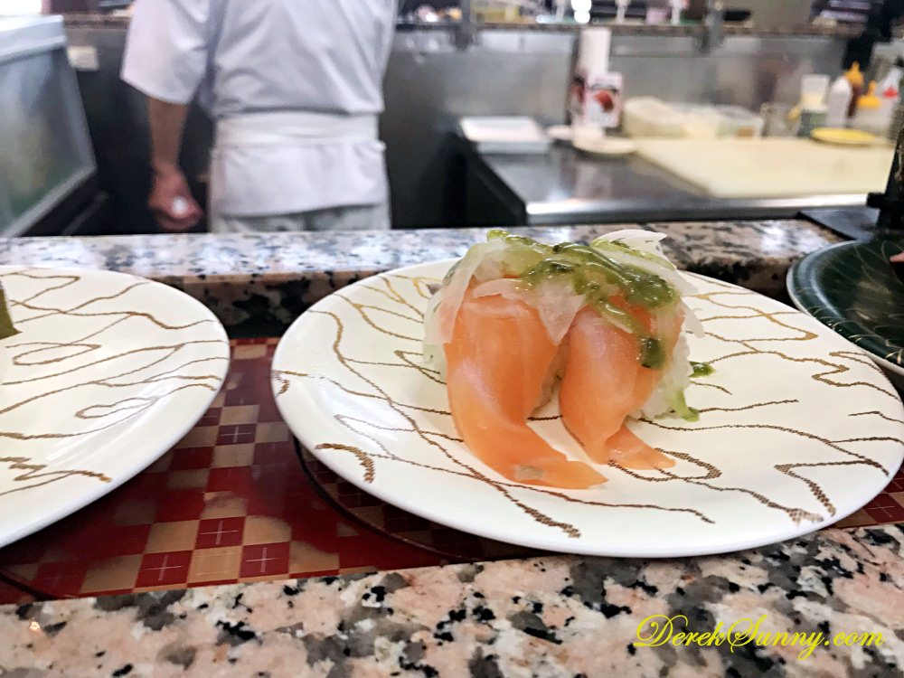 グルメ回転寿司市場 生魚片 握壽司