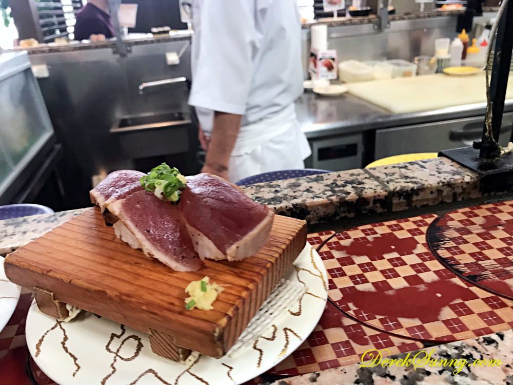 グルメ回転寿司市場 生魚片 握壽司