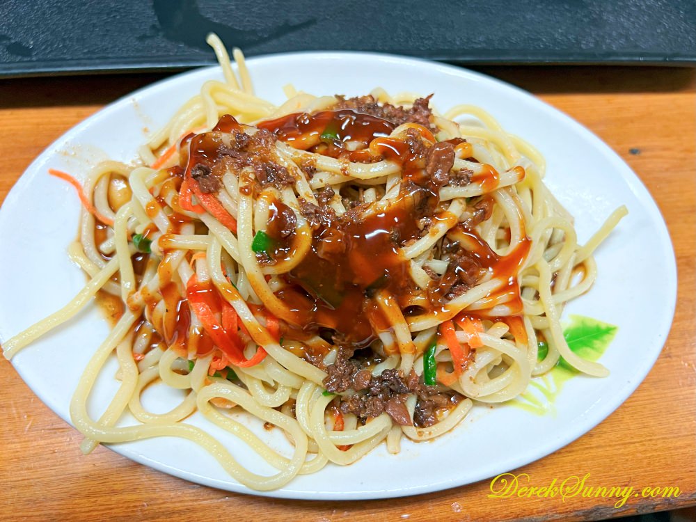 南投橋頭邊肉圓 炒麵