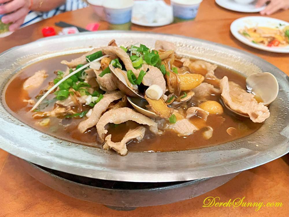 體育館海鮮碳烤 麻油松阪豬