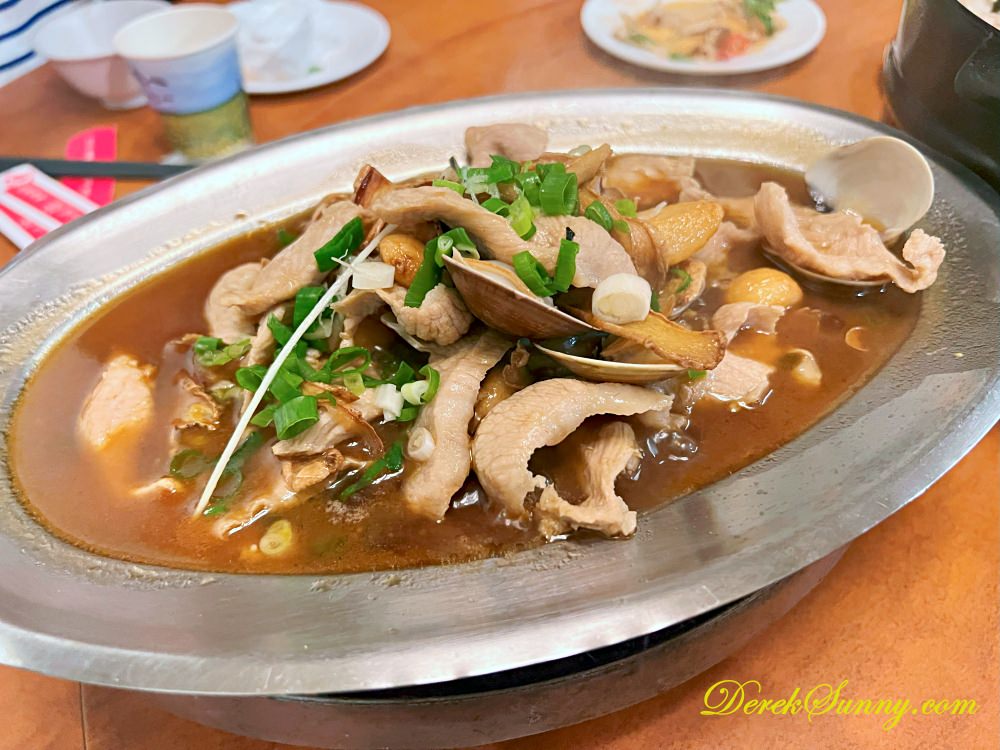 體育館海鮮碳烤 麻油松阪豬