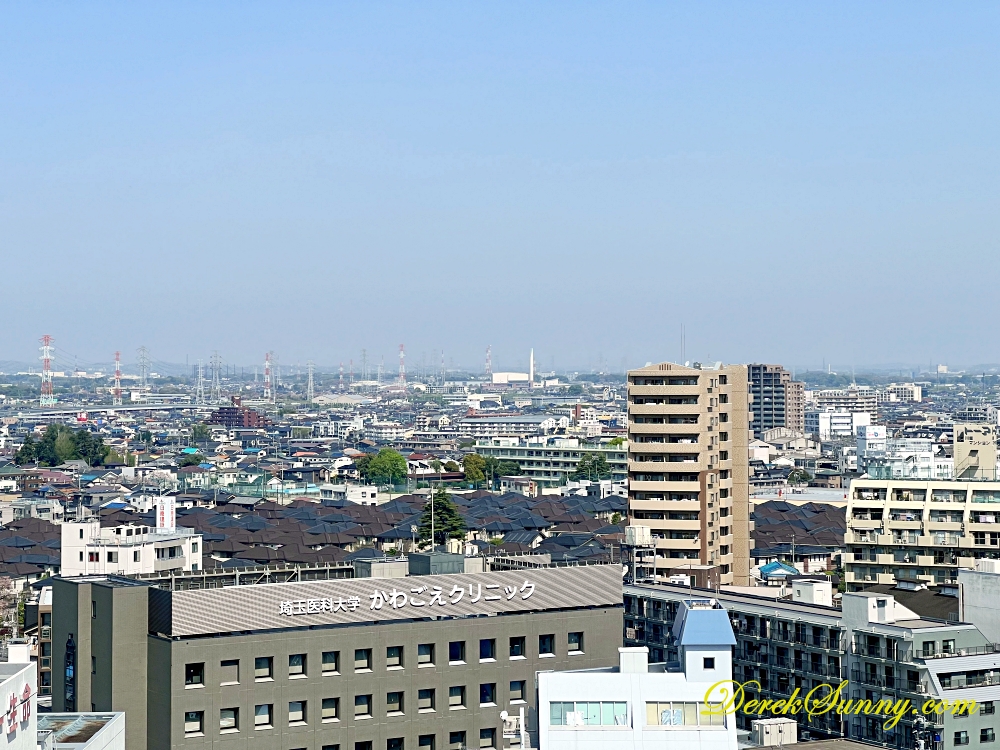 川越東武飯店 中控&窗景